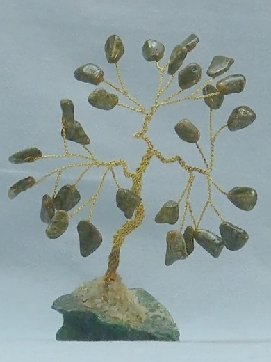 Kleiner Bonsai (± 8 cm) mit Aventurin